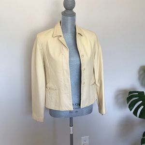 **Rare** Danier Leather Jacket - Size S (4-6)